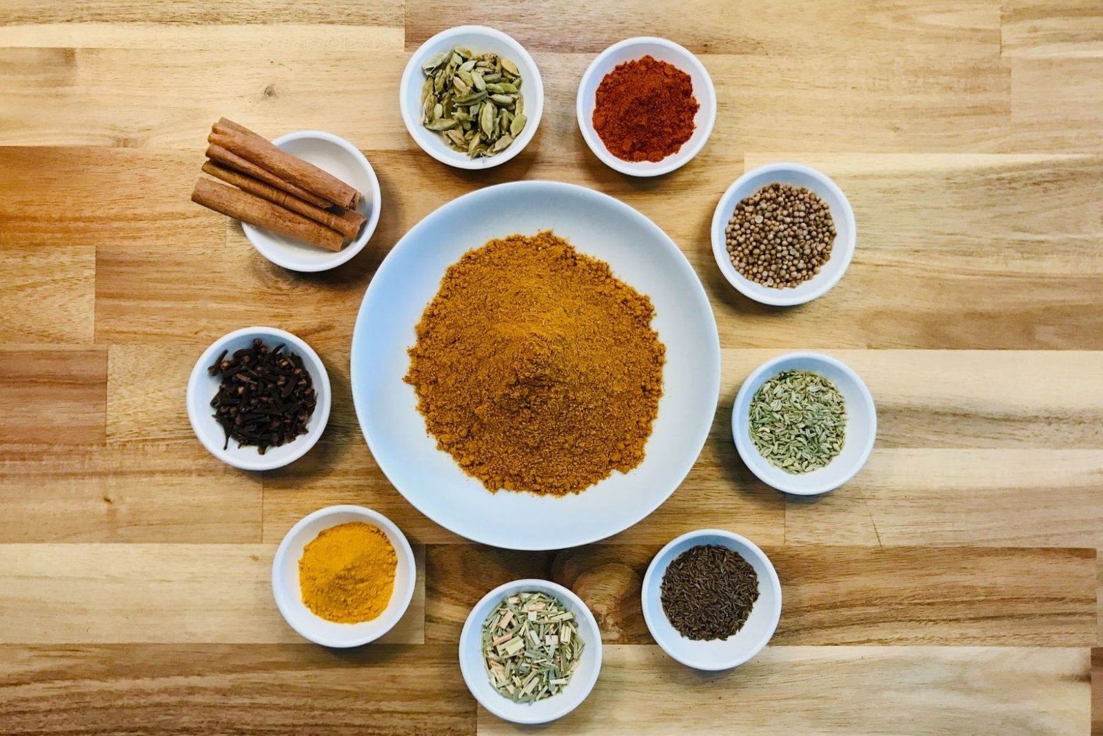 Ayurvedic spice mix for balanced nutrition
